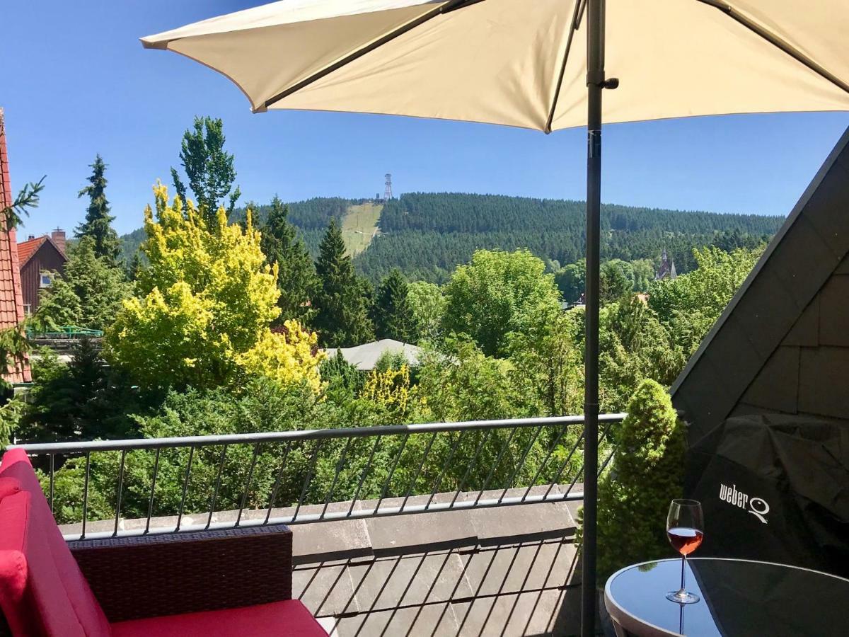 Schoene Bergsicht Goslar Dış mekan fotoğraf